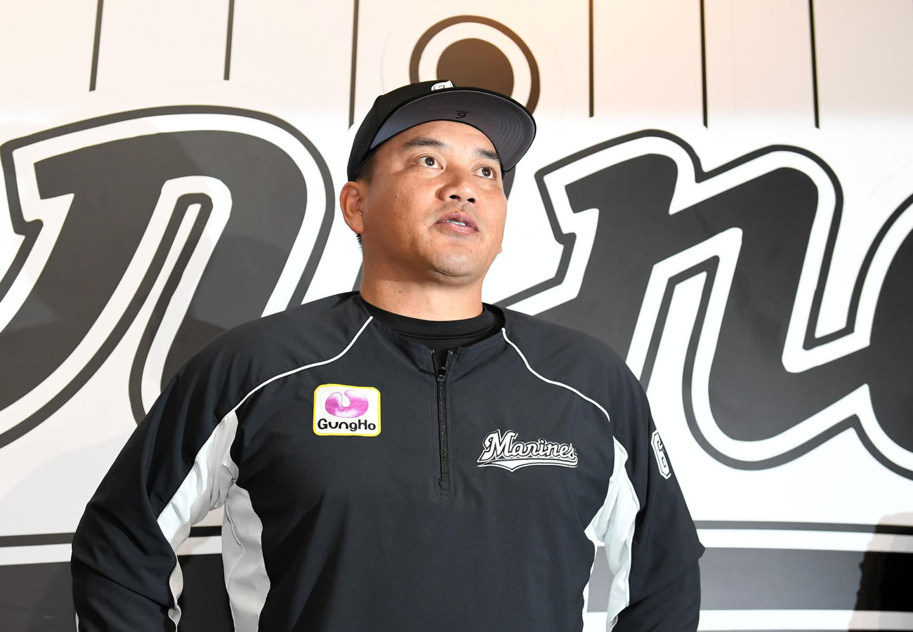 ロッテ・井口監督（2020年3月10日撮影）