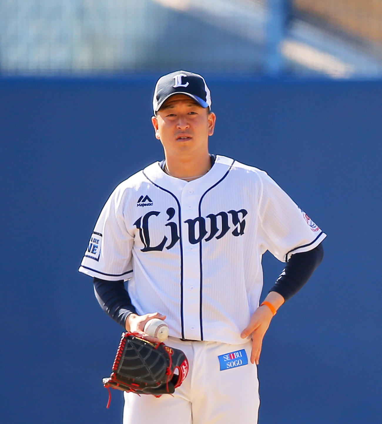 西武宮川哲（2020年2月6日撮影）