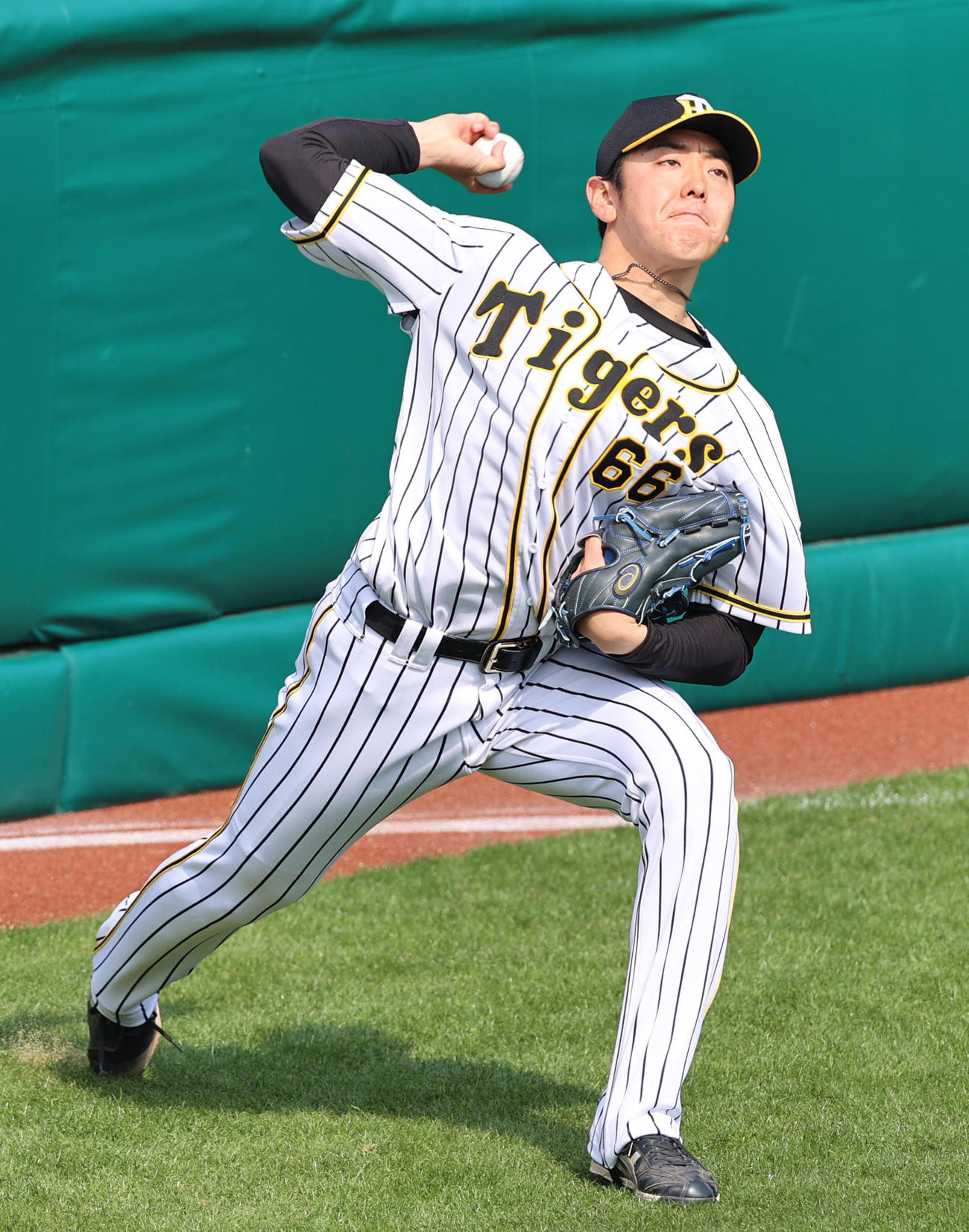 阪神・小川一平（2020年3月18日撮影）
