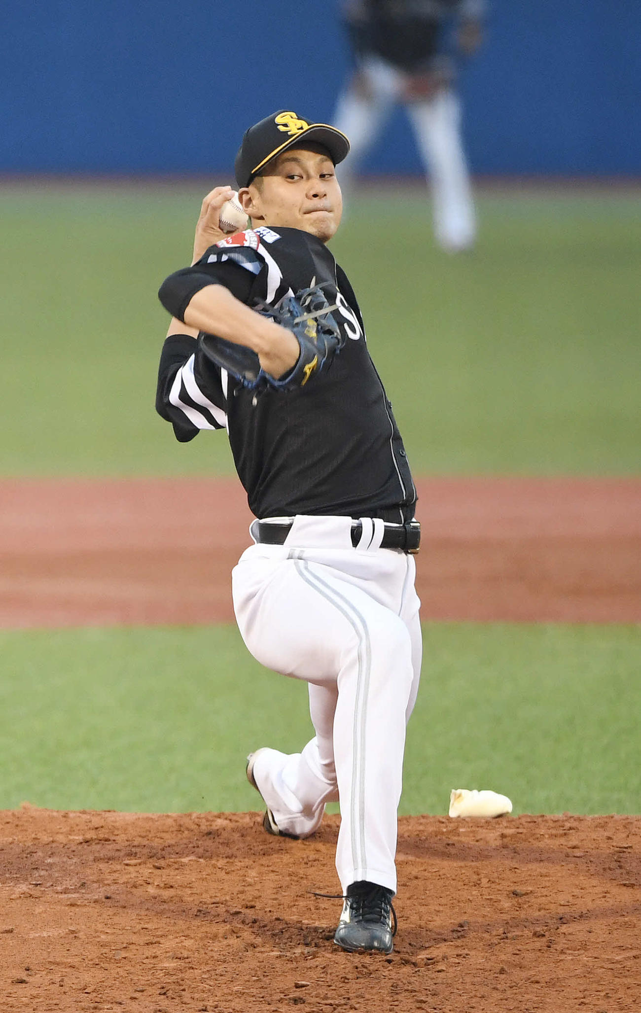 ソフトバンク大竹（2019年6月20日撮影）