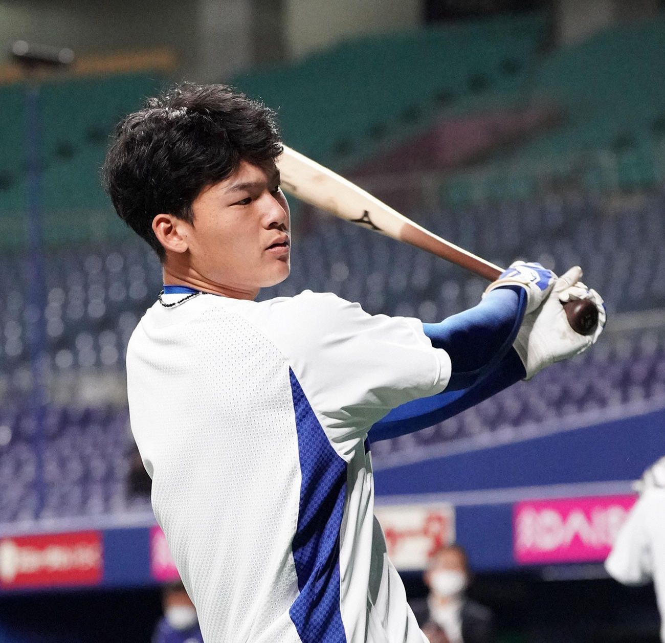 中日石川昂弥（2020年3月25日撮影）