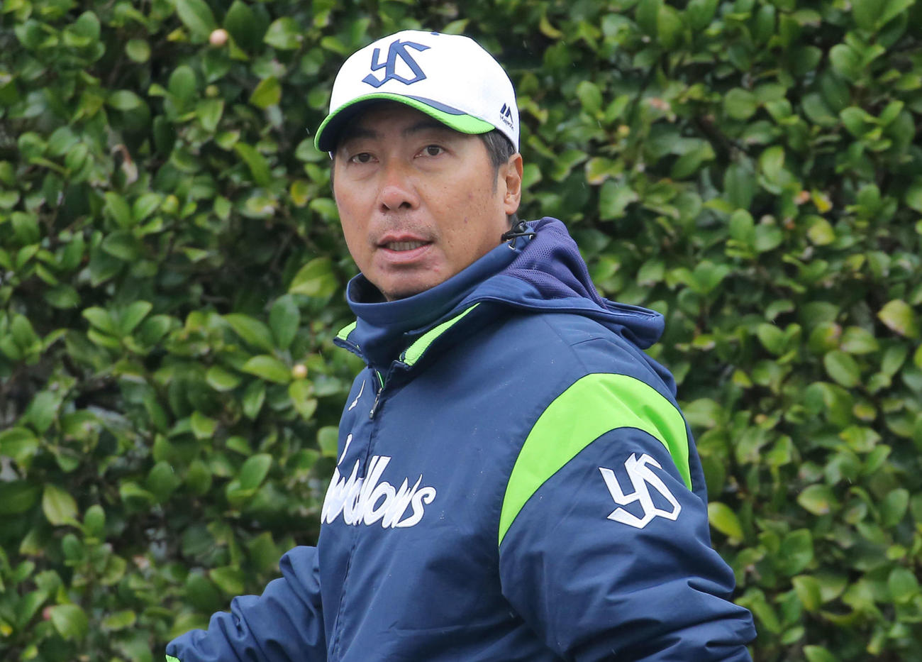 ヤクルト高津臣吾監督（2020年3月8日撮影）
