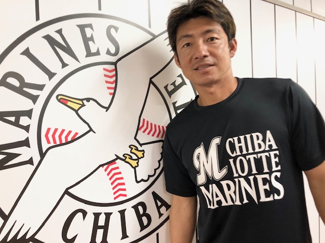 球団公式SNSでファンからの質問に回答したロッテ鳥谷（球団提供）