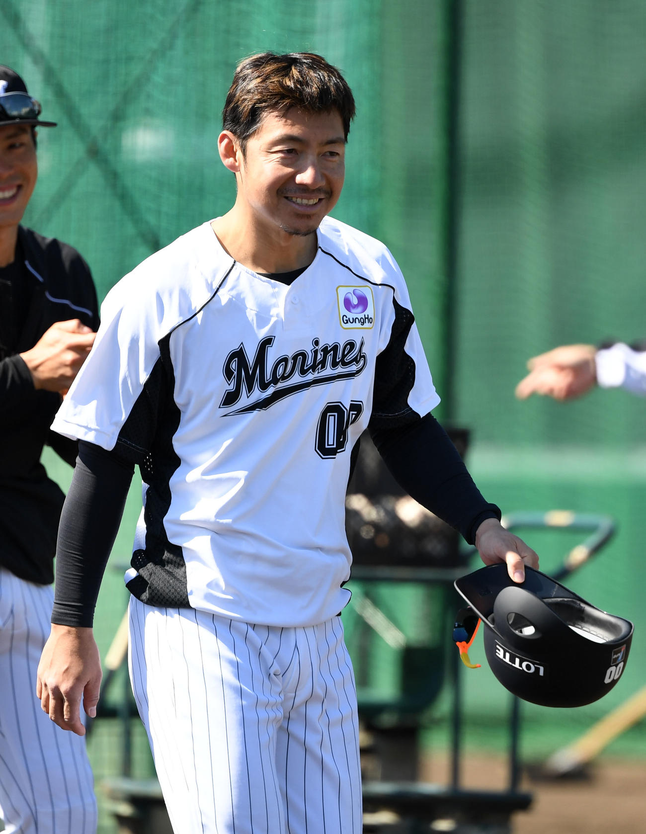 ロッテ鳥谷敬（2020年3月12日撮影）