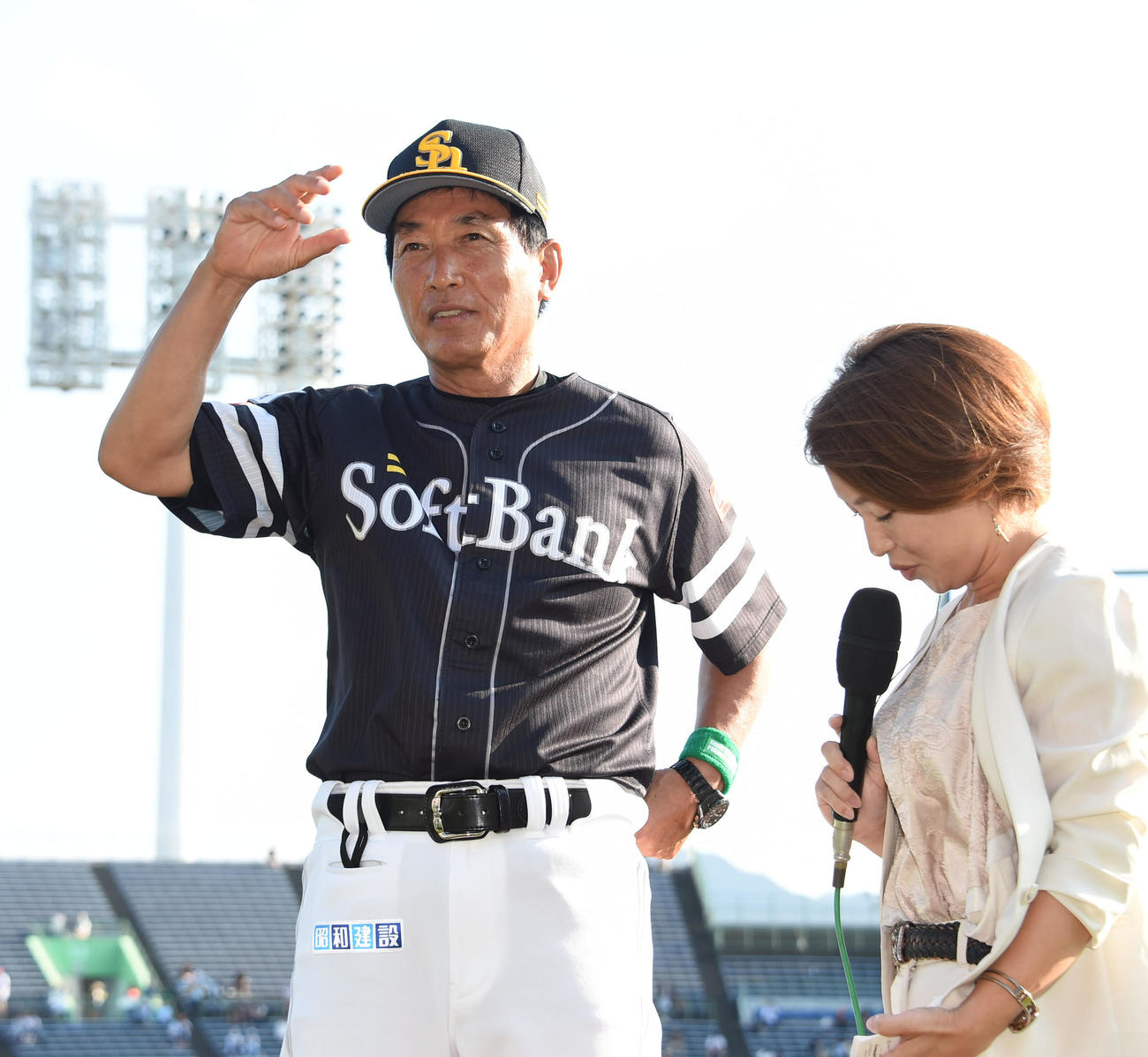 ソフトバンク小川2軍監督（2019年10月5日撮影）