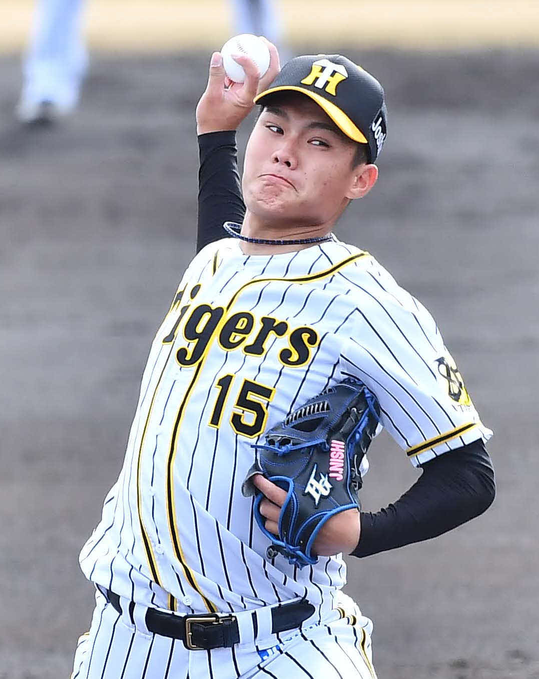 阪神西純矢（2020年3月13日撮影）