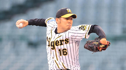 阪神先発西勇輝(撮影・清水貴仁)