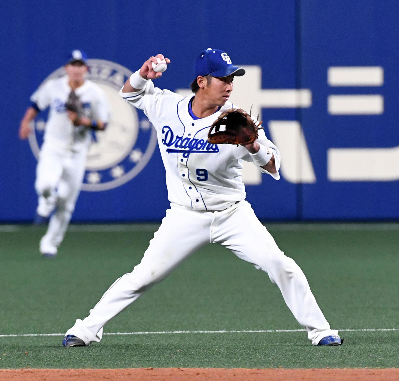 中日石川駿（2020年3月14日撮影）