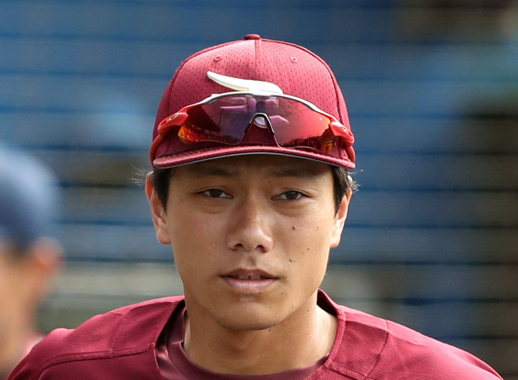 楽天田中和基（20年2月撮影）