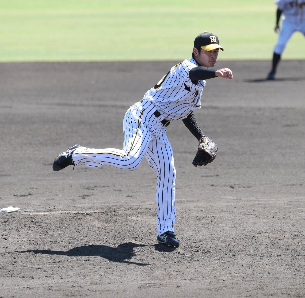 6回から登板し、3回1失点の投球内容の中田賢一（代表撮影）