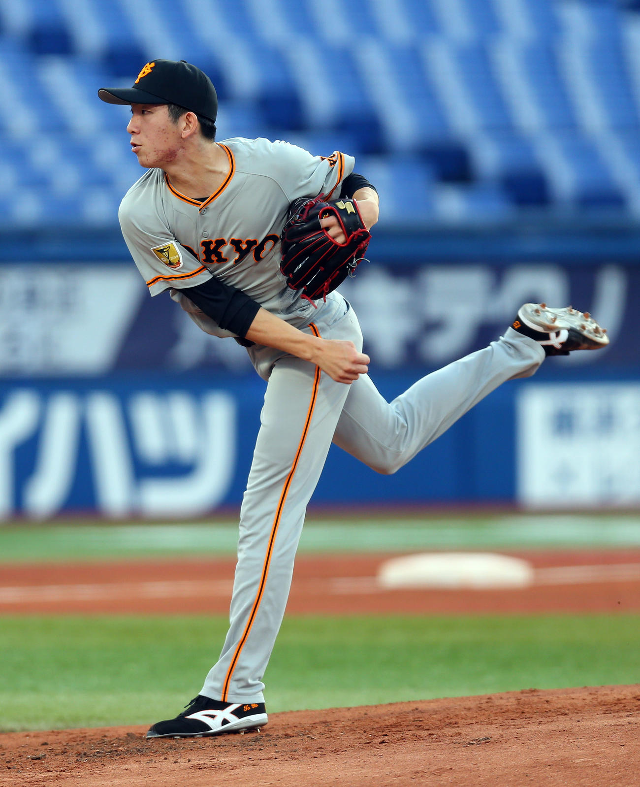 DeNA対巨人　先発の巨人戸郷（撮影・大野祥一）