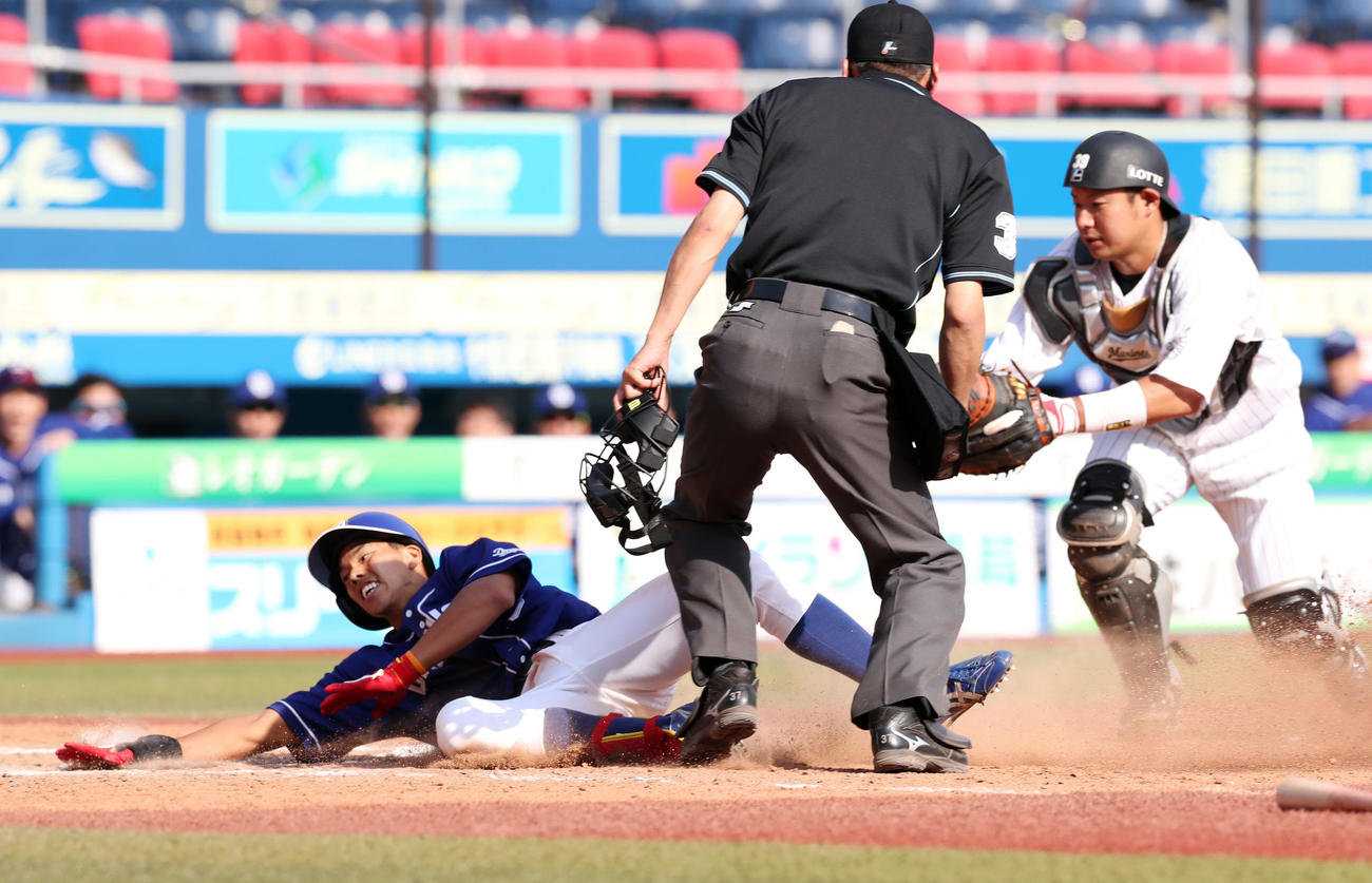 中日高松ランニング弾 三塁までは行けると全力 プロ野球 日刊スポーツ