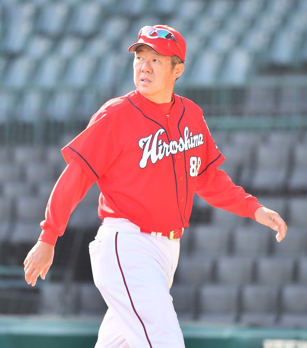 広島佐々岡真司監督（2020年6月2日撮影）