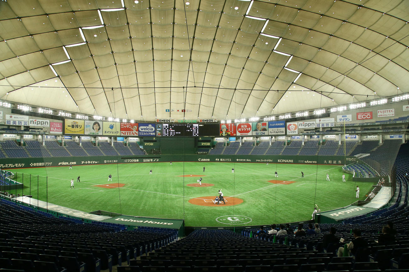 東京ドーム（2020年6月2日撮影）