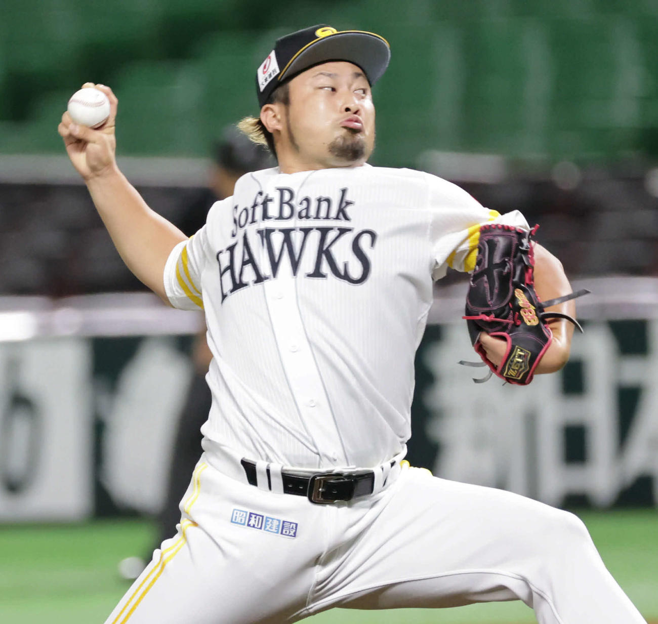 12日の広島戦で最後を締めたソフトバンク森