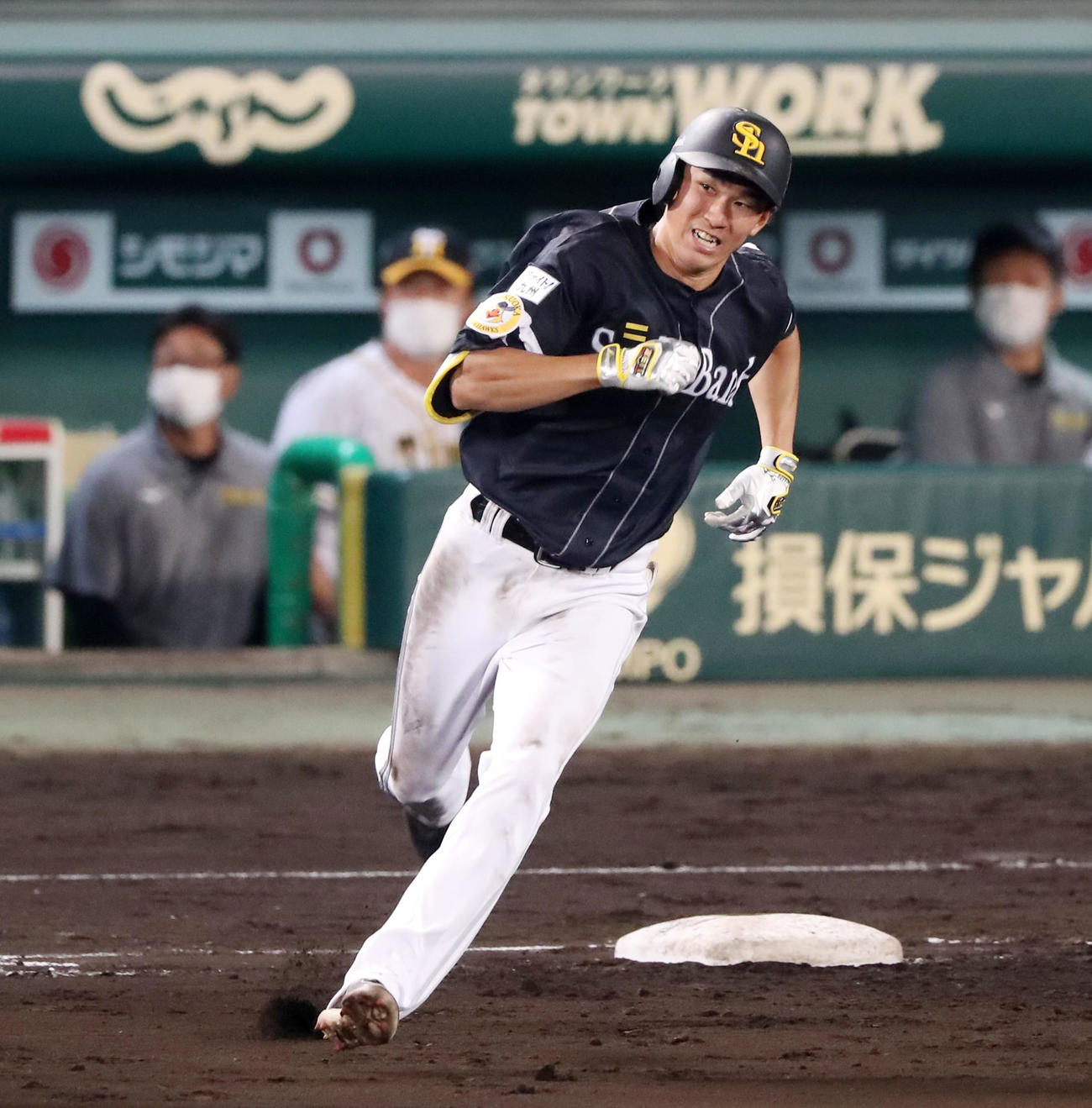 ソフトバンク三森大貴（2020年6月5日撮影）