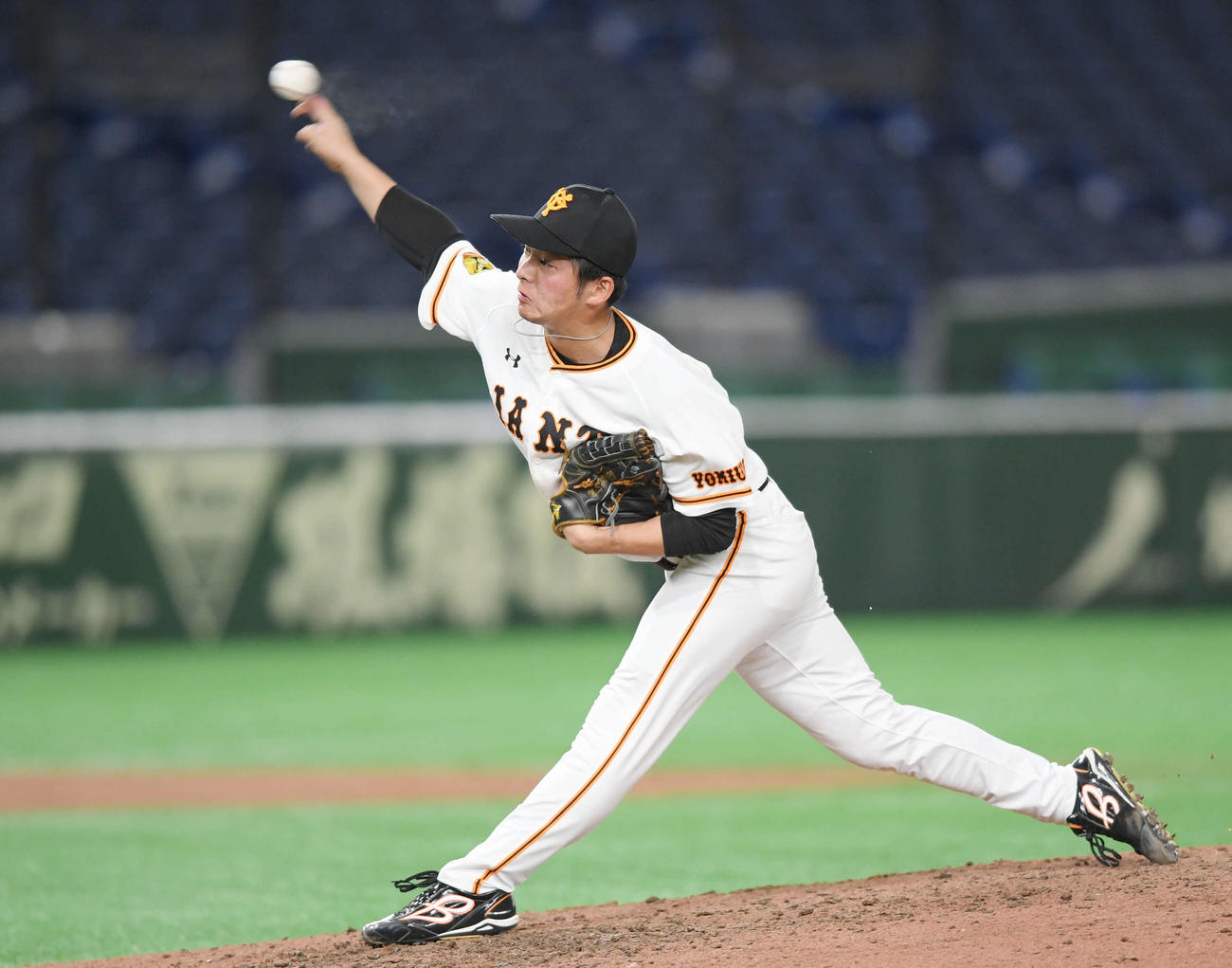 巨人沼田翔平（2020年3月15日撮影）