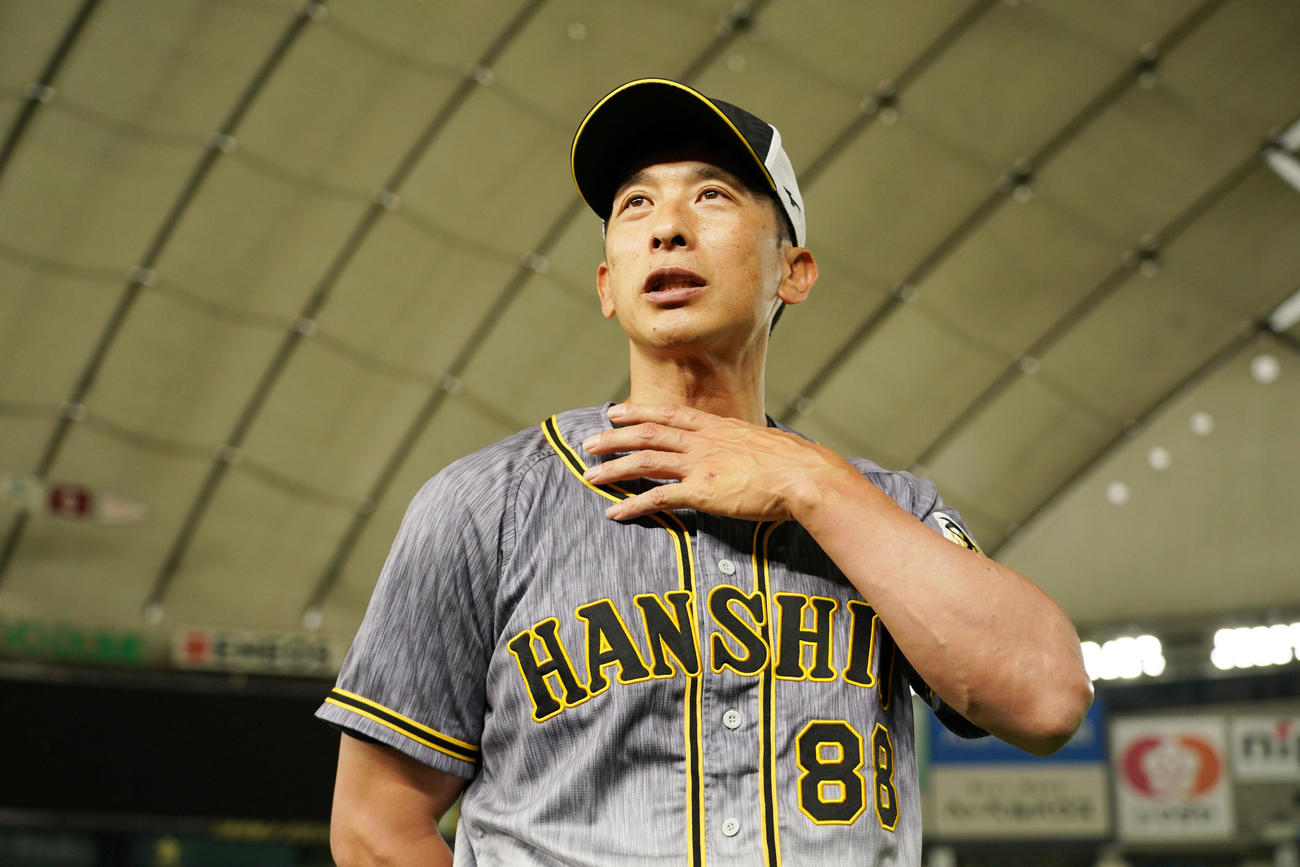 開幕への意気込みを語る矢野監督（代表撮影）