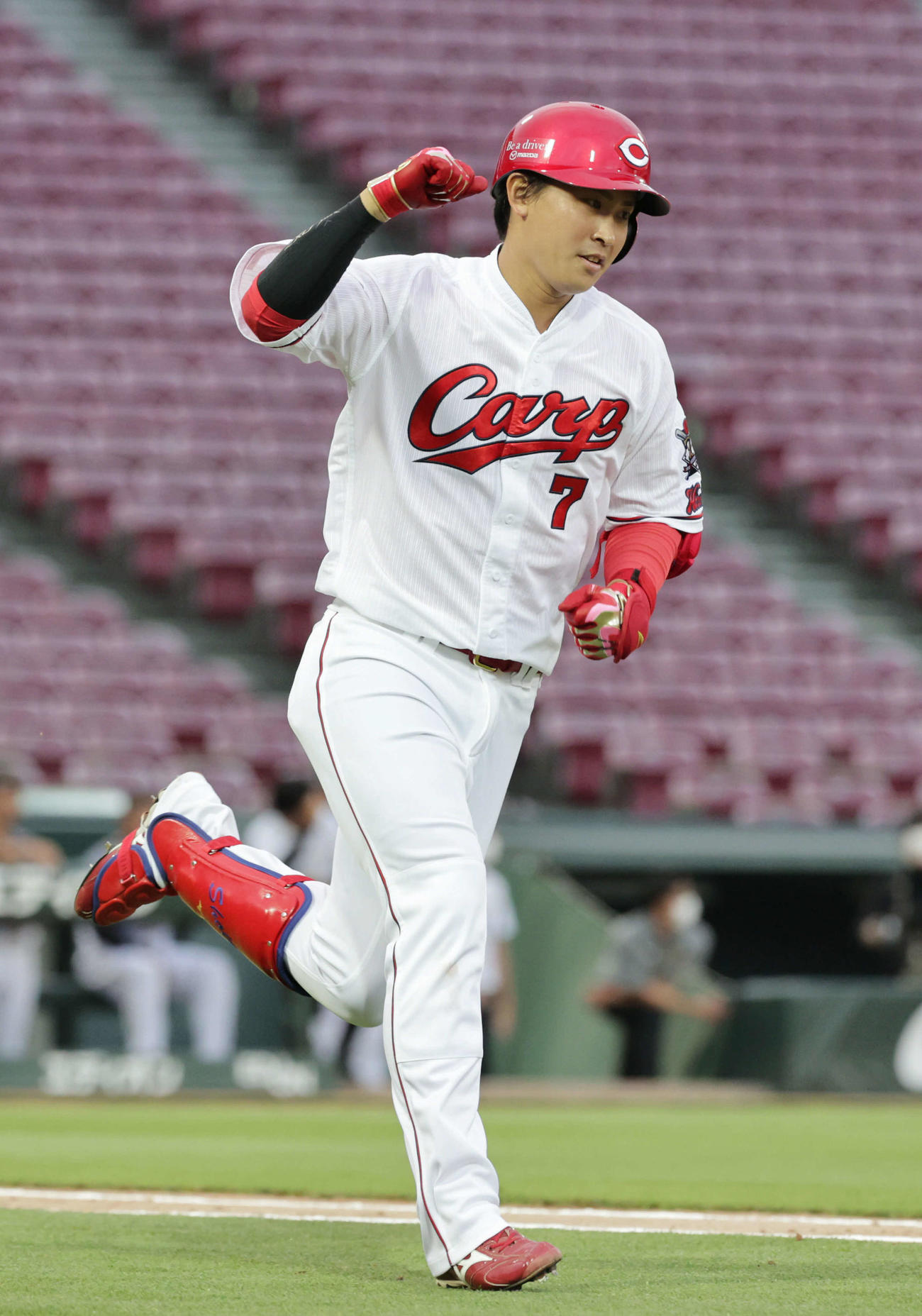 広島堂林翔太（2020年6月10日撮影）