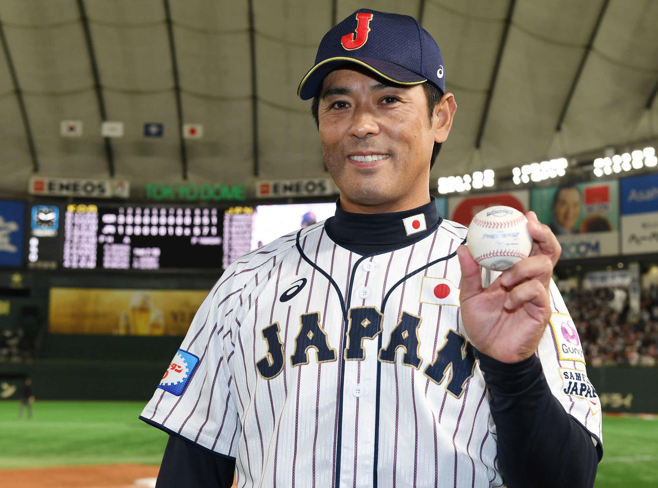 侍ジャパン稲葉篤紀監督（2019年11月17日撮影）