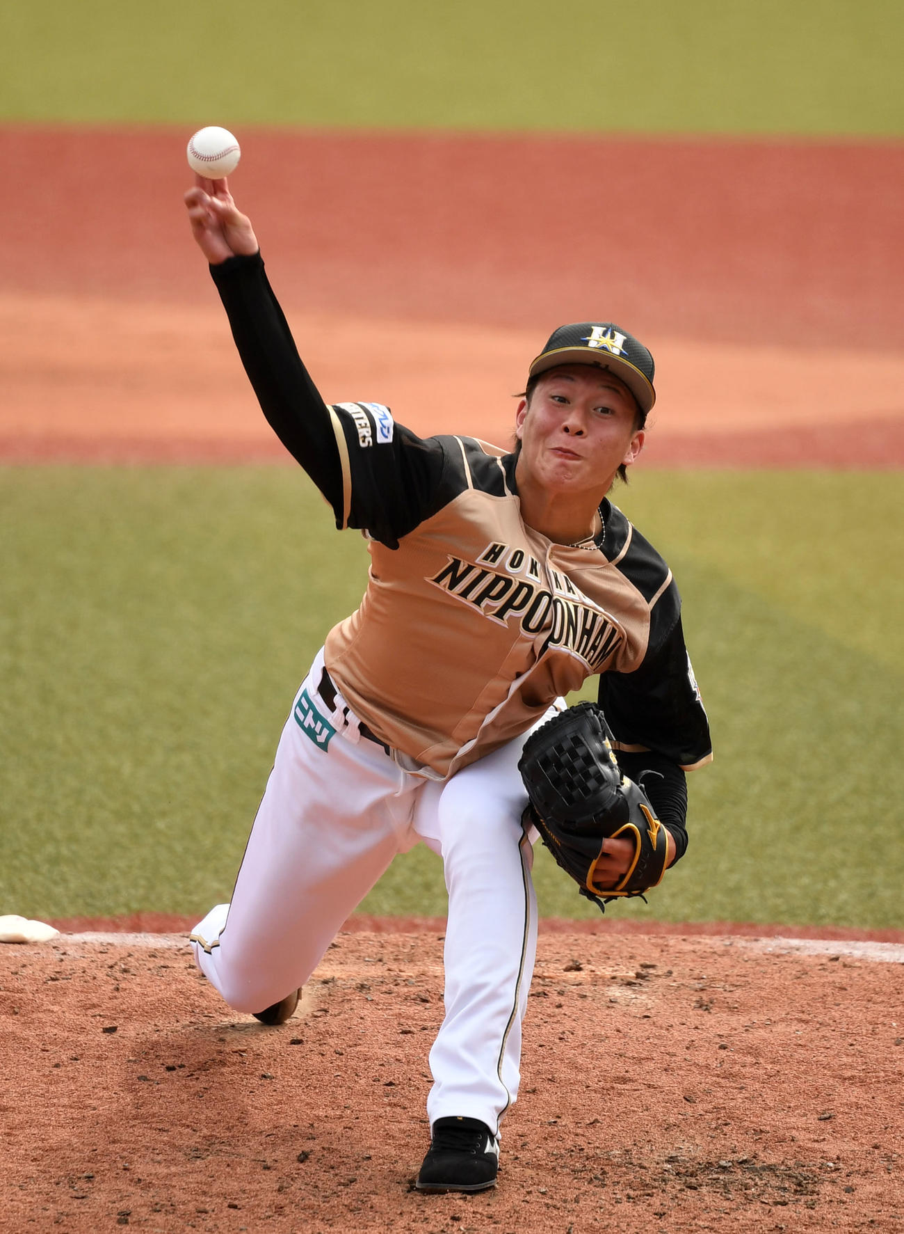 日本ハム吉田輝星（2020年6月3日撮影）