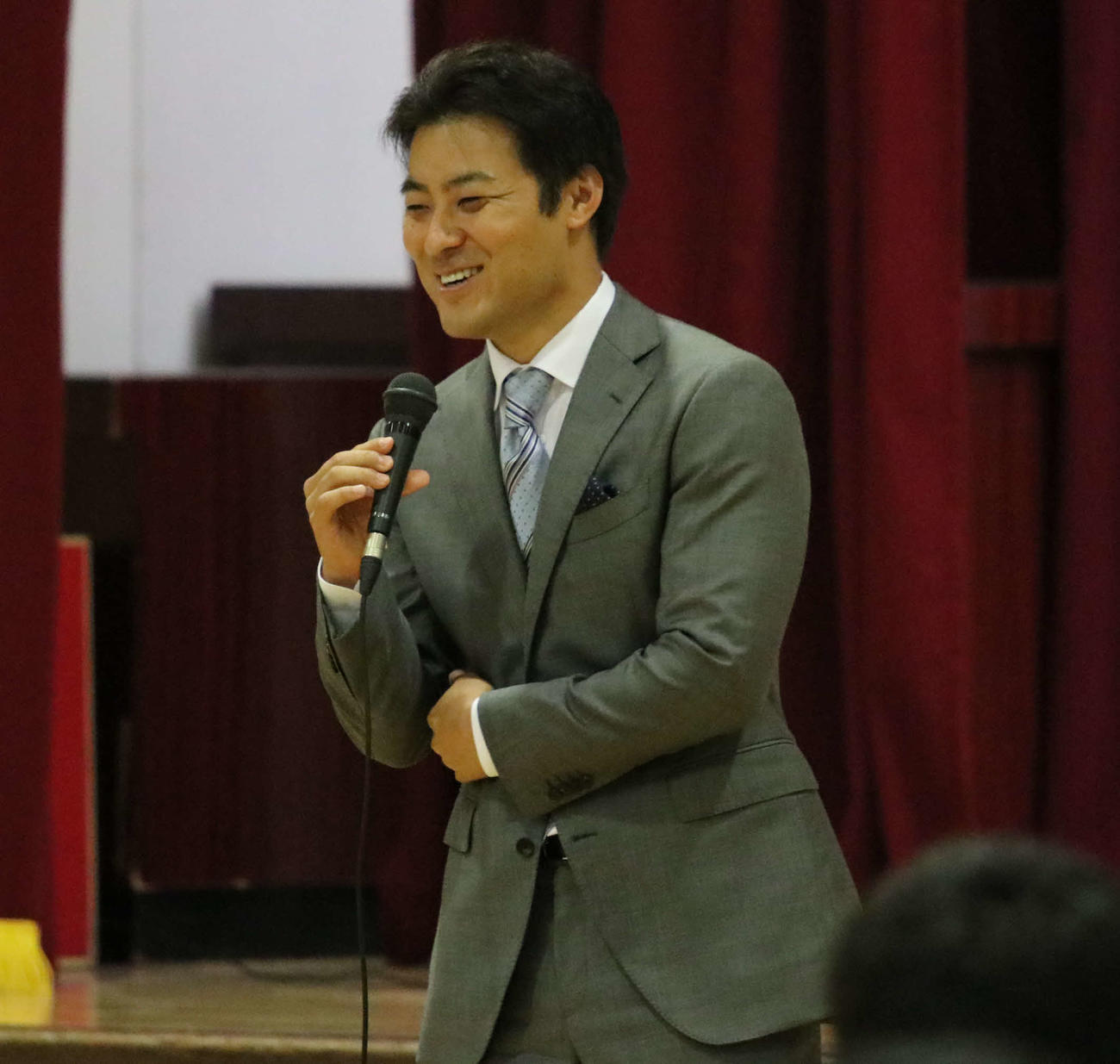 日本ハム田中賢介スペシャルアドバイザー（2020年6月15日撮影）