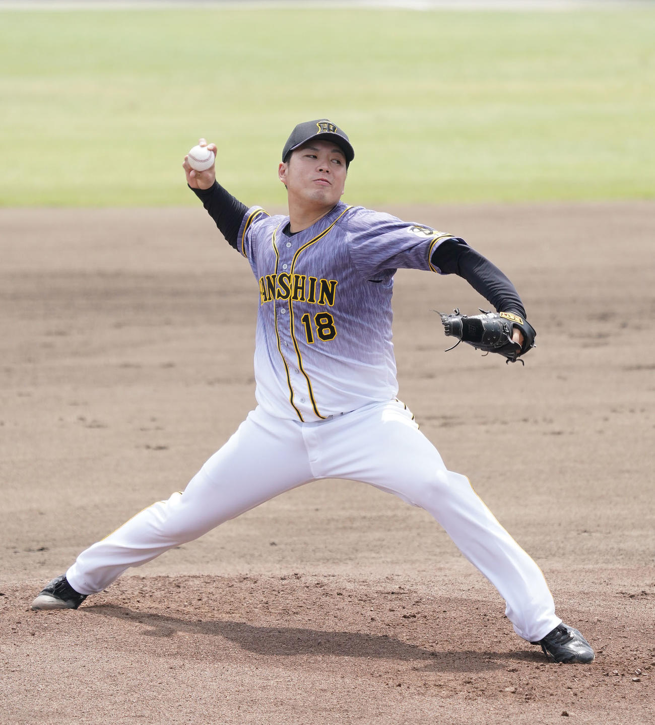 阪神馬場皐輔（2020年6月9日撮影）
