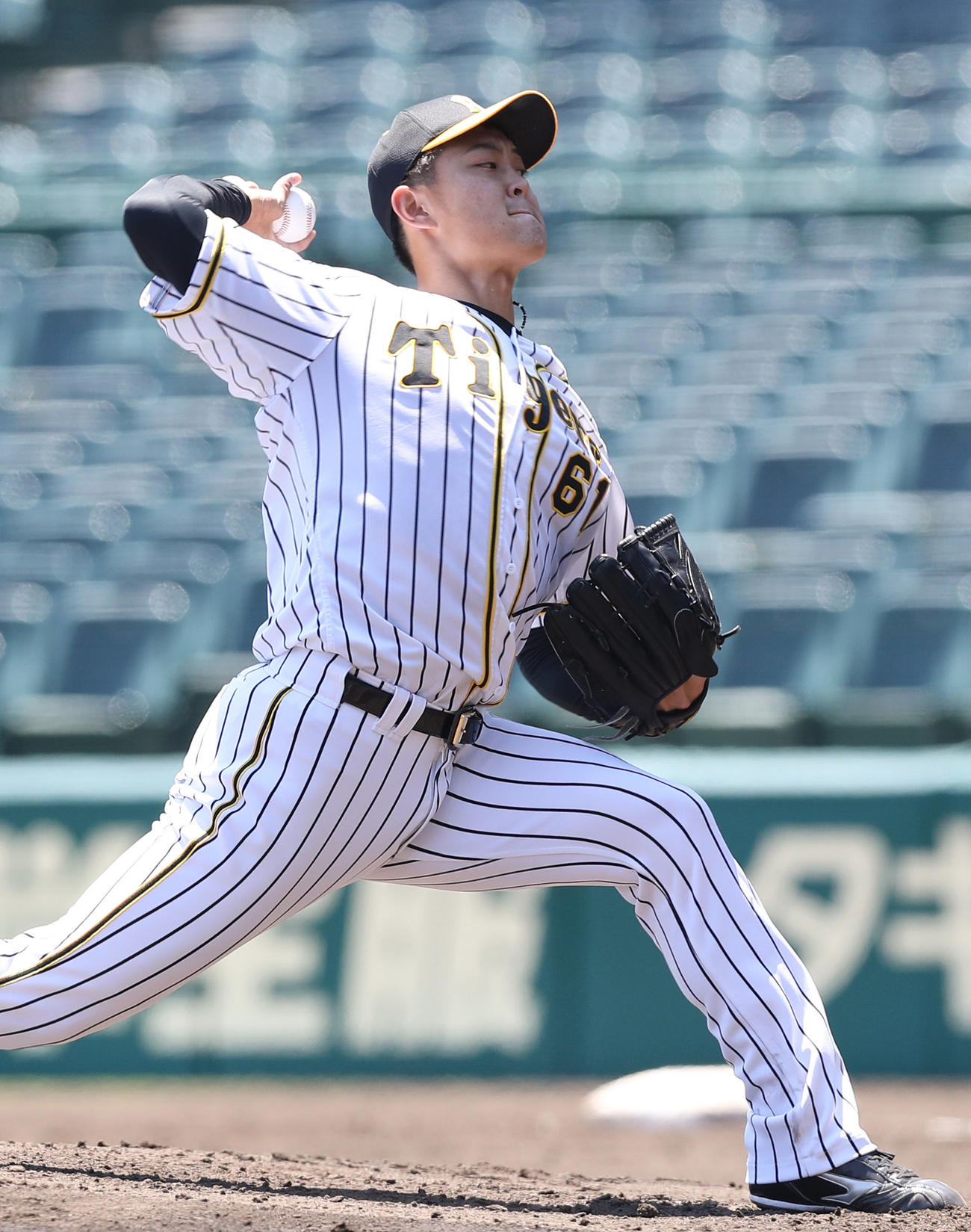 ウエスタンリーグ　阪神対オリックス　先発し力投する阪神望月（撮影・前田充）