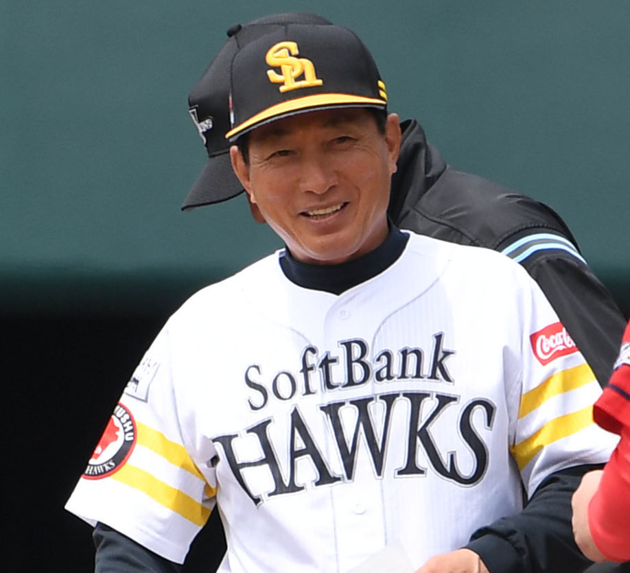 ソフトバンク小川一夫2軍監督（2019年4月16日撮影）