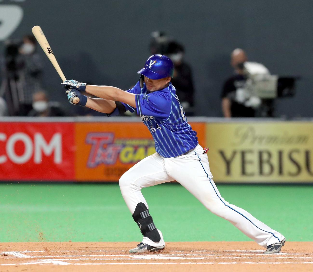 DeNA百瀬大騎（2020年3月15日撮影）