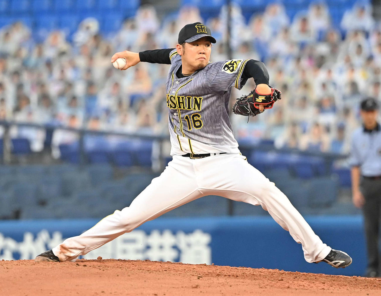 DeNA対阪神　阪神先発西勇輝（撮影・上田博志）