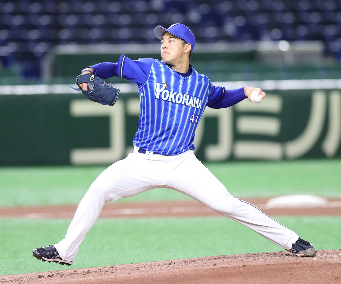 DeNA桜井周斗（2020年6月11日撮影）