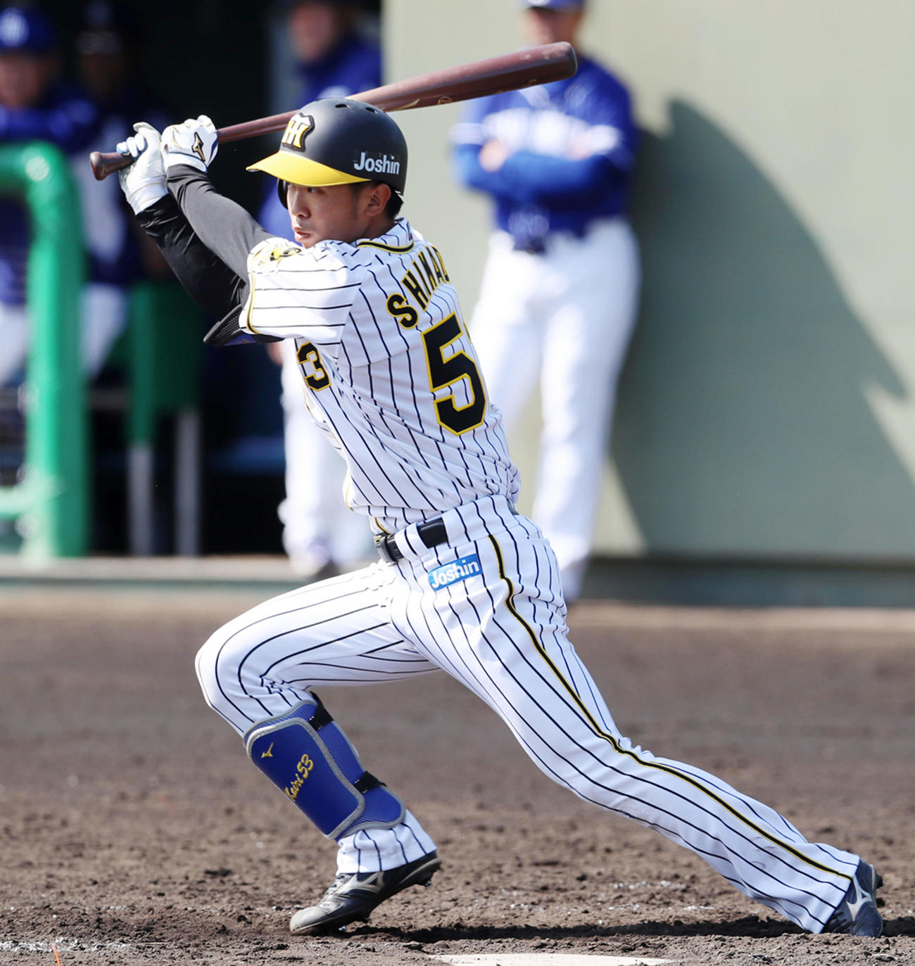 阪神島田海吏（2020年3月7日撮影）