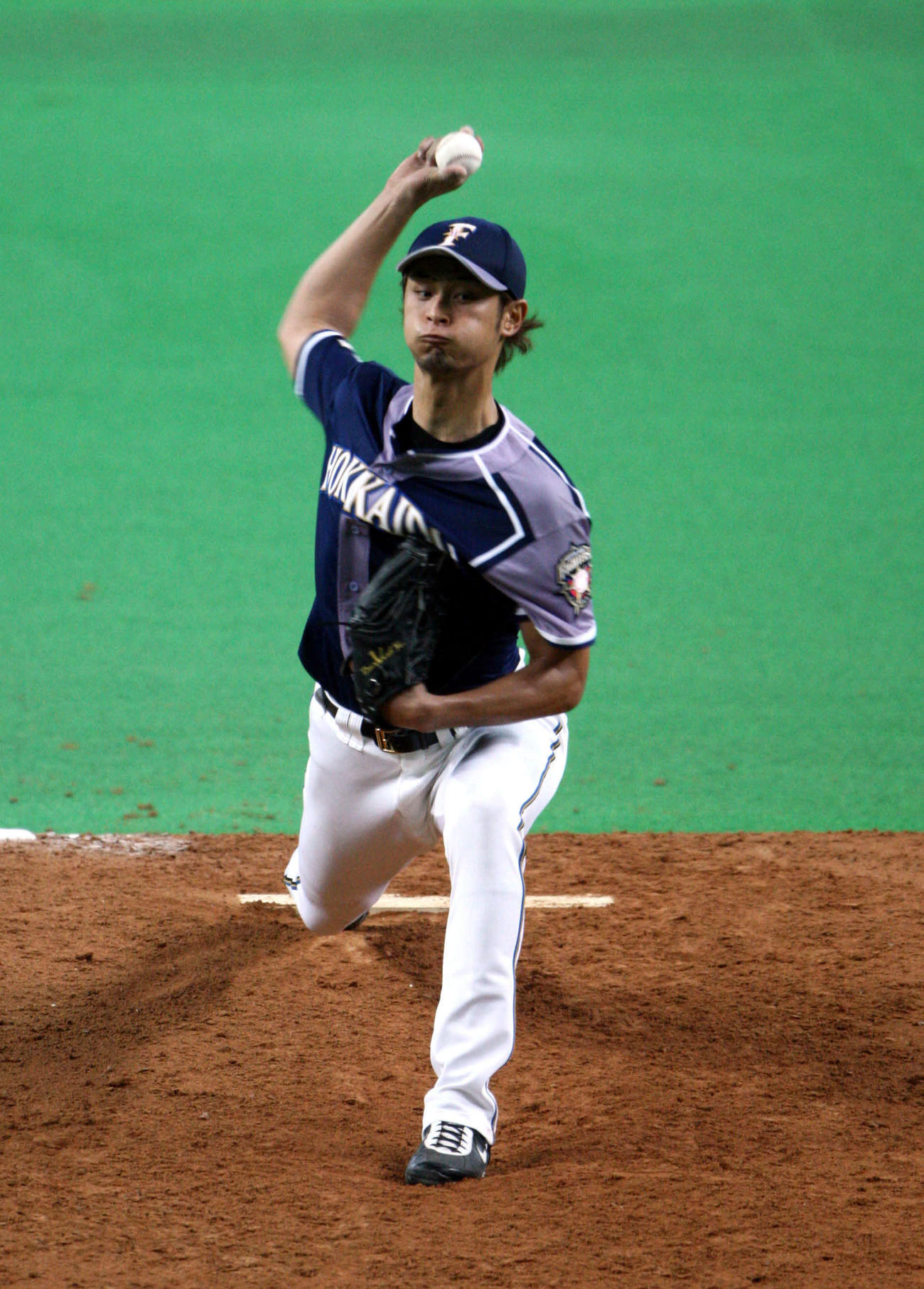 ロッテ戦で15勝目を挙げたダルビッシュ（09年9月13日撮影）