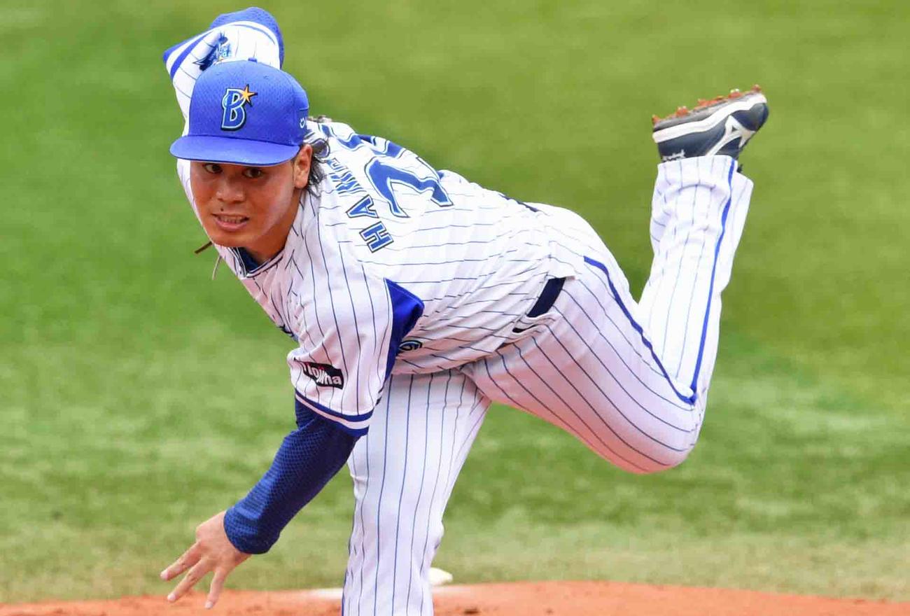 DeNA浜口遥大（2020年6月2日撮影）