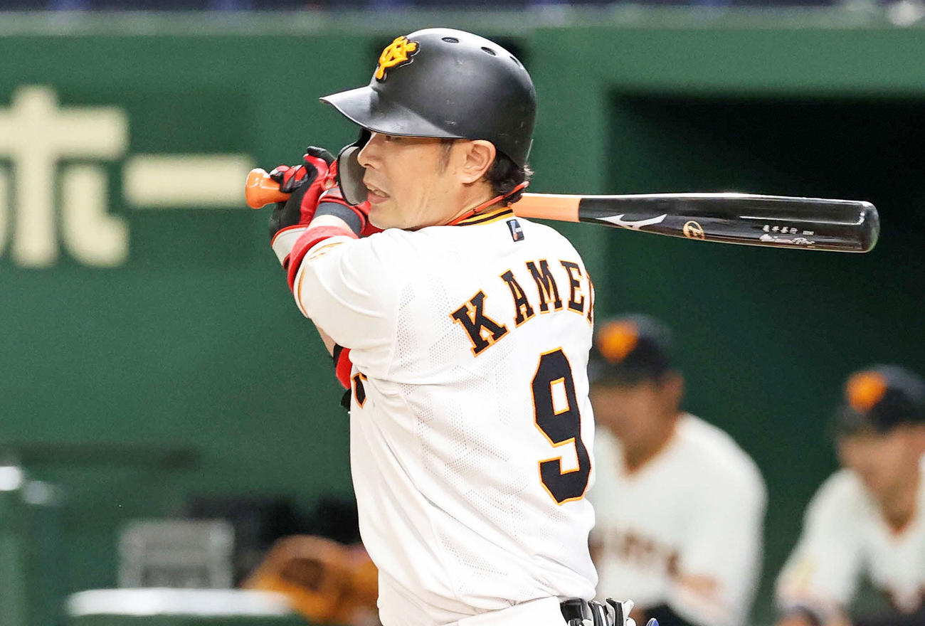 巨人亀井善行（2020年6月7日撮影）