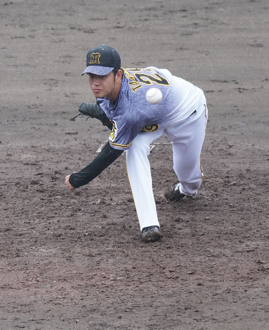 阪神高橋遥人（2020年7月3日撮影）