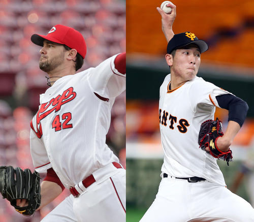 広島Ｋ・ジョンソンと巨人戸郷