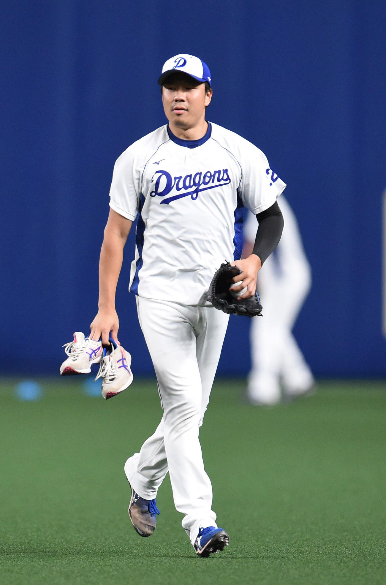 中日大野雄大（2020年7月8日撮影）
