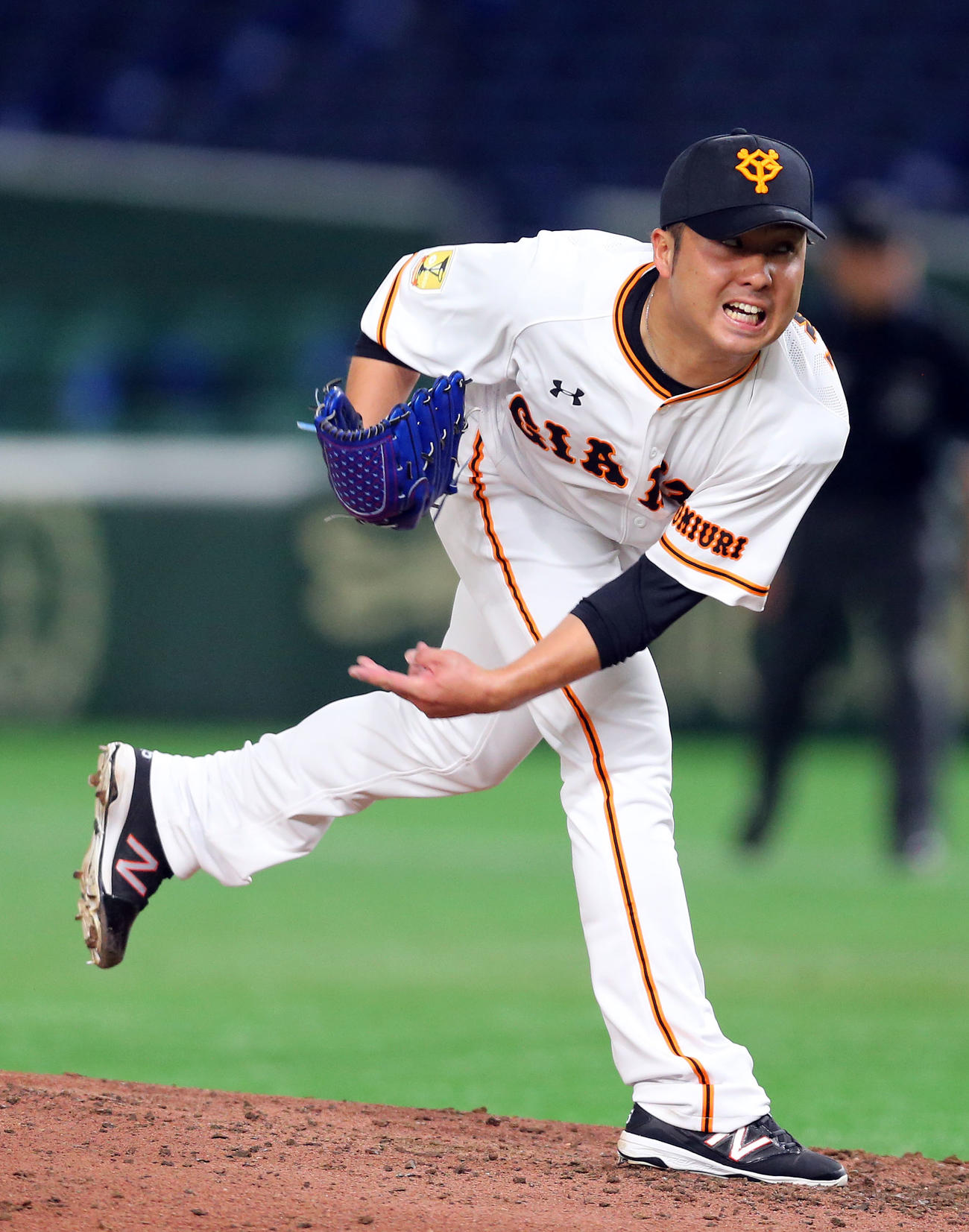 巨人今村信貴（2020年3月21日撮影）