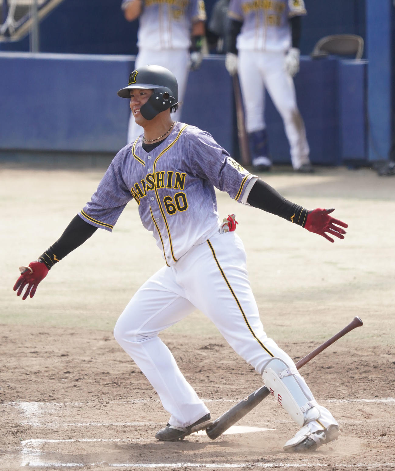 阪神中谷将大（2020年6月9日撮影）