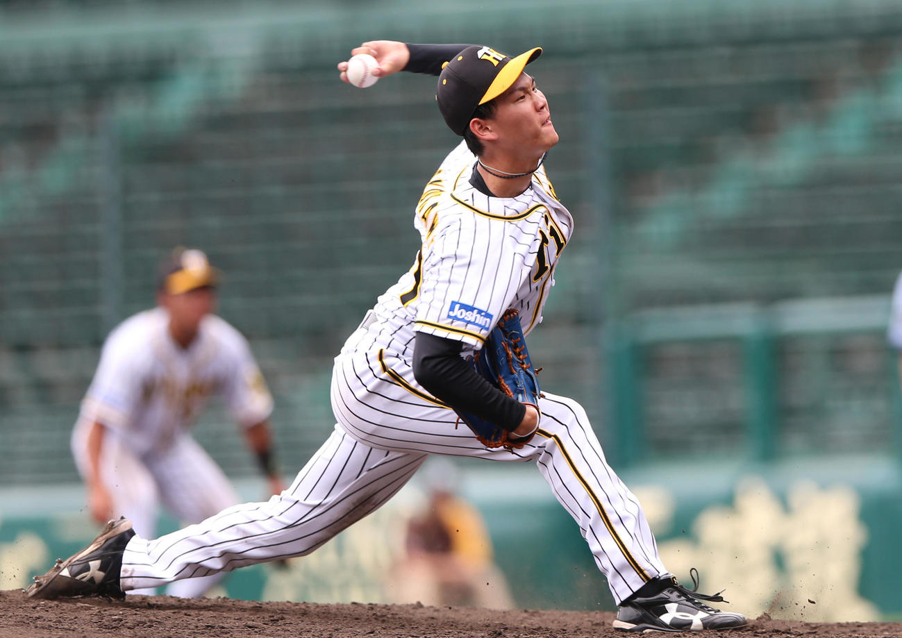 阪神及川雅貴（2020年6月25日撮影）