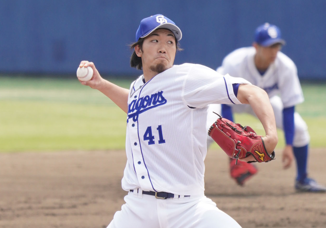 中日勝野昌慶（2020年6月4日撮影）