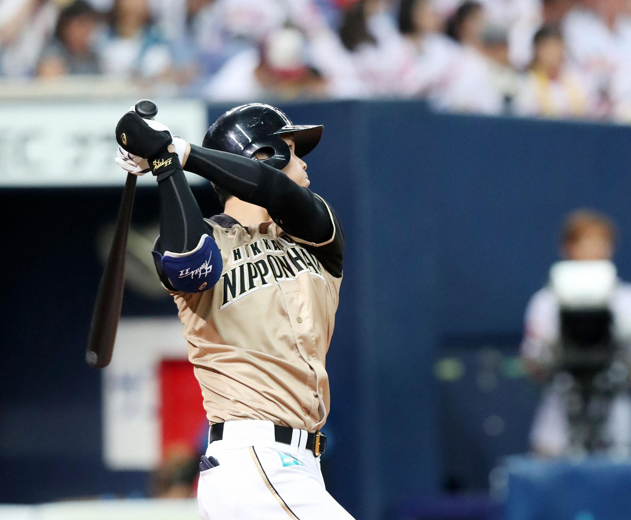 17年8月、特大弾を放った日本ハム大谷翔平