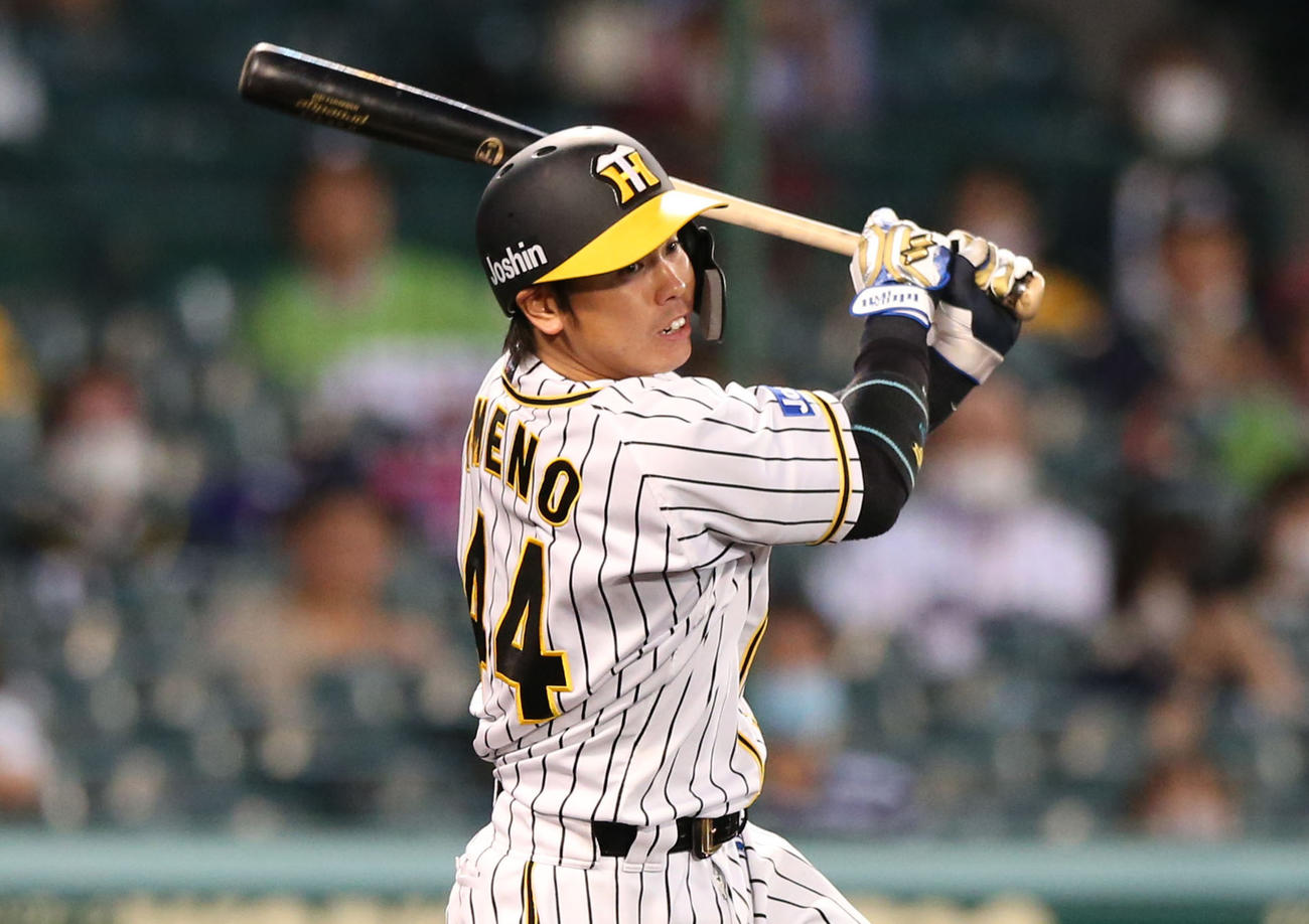 阪神梅野隆太郎（2020年7月14日撮影）