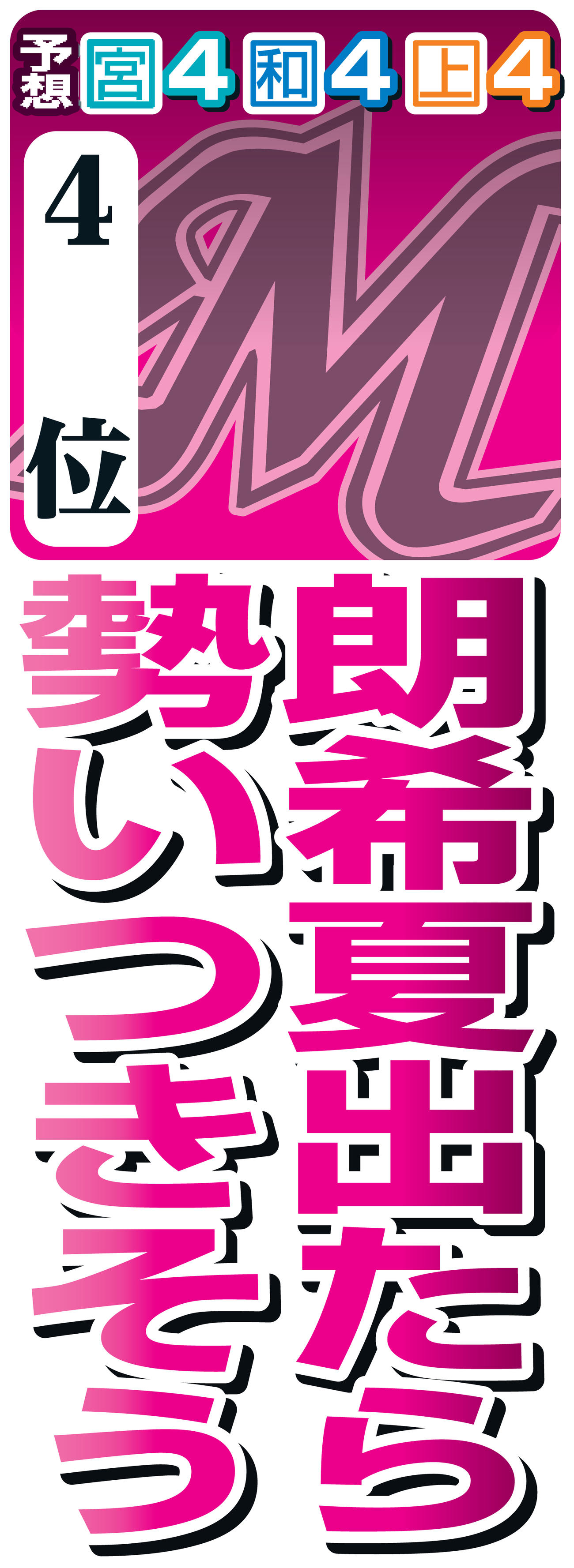 ロッテ　※予想は開幕前の順位。宮＝宮本氏、和＝和田氏、上＝上原氏