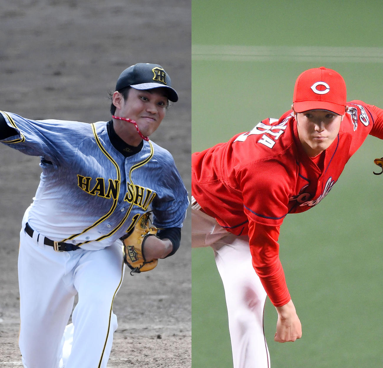 先発予定の藤浪と森下