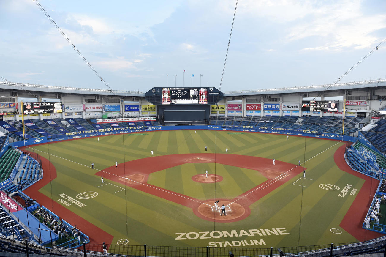 ZOZOマリンスタジアム（2020年6月26日撮影）