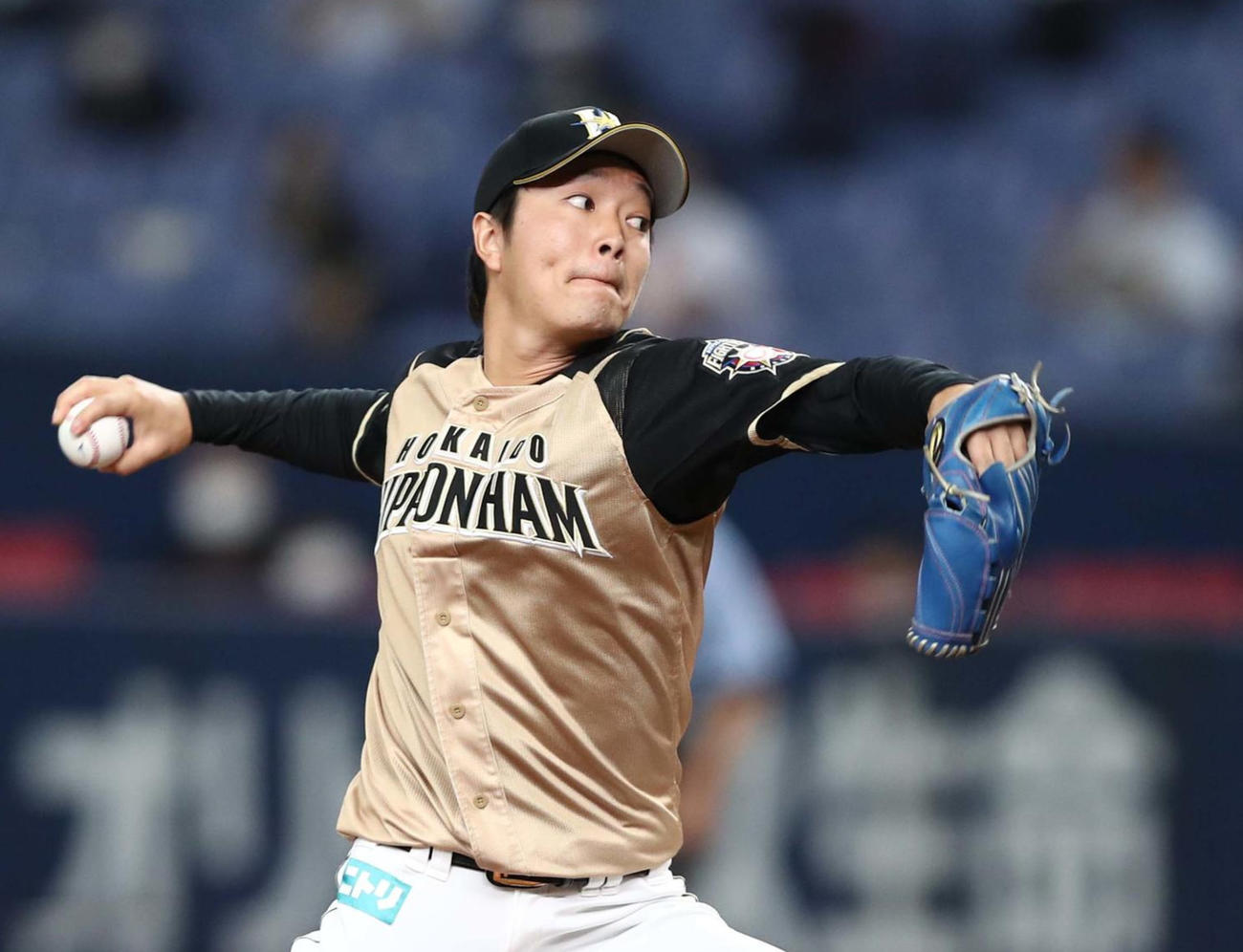日本ハム玉井（2020年7月11日撮影）
