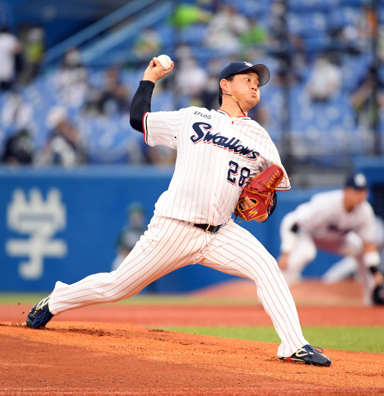 ヤクルト対巨人　ヤクルトの先発吉田大喜（撮影・たえ見朱実）